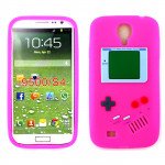 Wholesale Samsung Galaxy S4 3D Gameboy Case (Hot Pink)